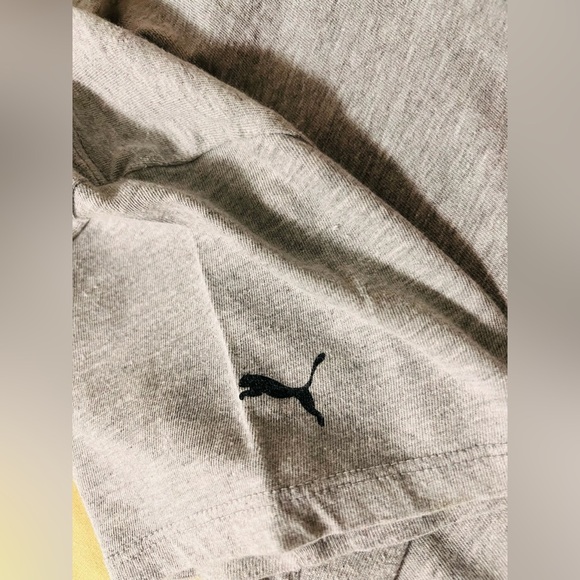 Puma T- shirt size s/p‎ Gray logo puma - Picture 4 of 5